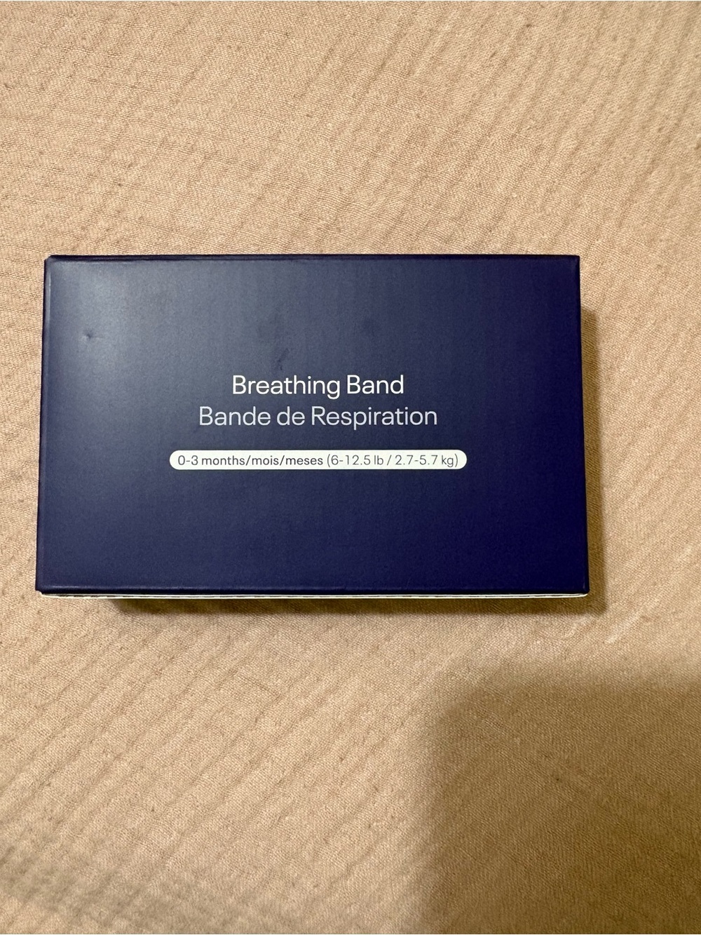 Breathing Band for Infants (0-3 Months) - Navy